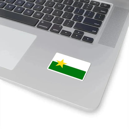 Flag of Forsyth County North Carolina (United States) STICKER Vinyl Kiss-Cut Decal - The Sticker Space