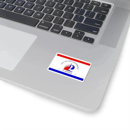 Flag of Fort Lauderdale Florida (United States) STICKER Vinyl Kiss-Cut Decal - The Sticker Space