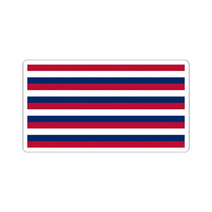 Flag of Fort Mifflin (United States) STICKER Vinyl Kiss-Cut Decal 3 Inch White - The Sticker Space