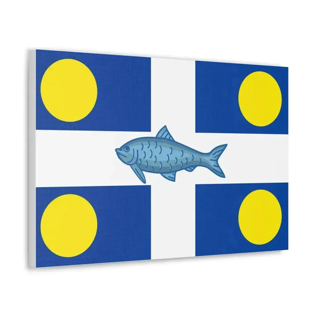Flag of Fortune Newfoundland and Labrador Canada - Canvas Wall Art - The Sticker Space