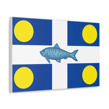 Flag of Fortune Newfoundland and Labrador Canada - Canvas Wall Art - The Sticker Space