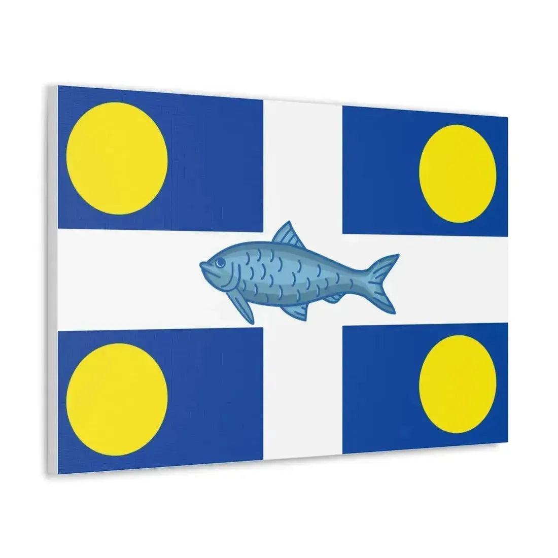 Flag of Fortune Newfoundland and Labrador Canada - Canvas Wall Art - The Sticker Space