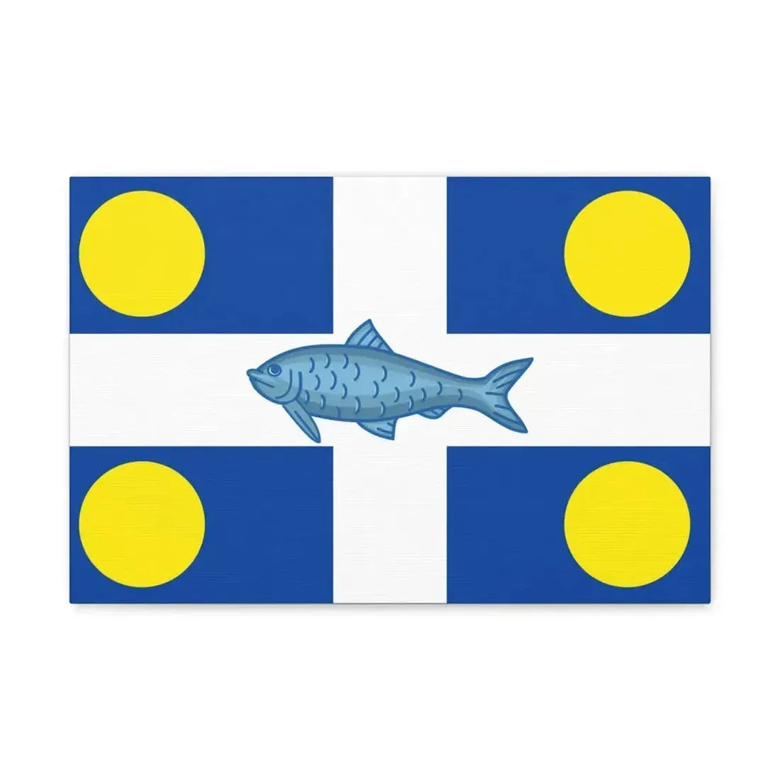 Flag of Fortune Newfoundland and Labrador Canada - Canvas Wall Art - The Sticker Space