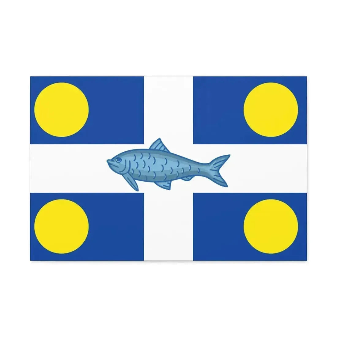 Flag of Fortune Newfoundland and Labrador Canada - Canvas Wall Art - The Sticker Space
