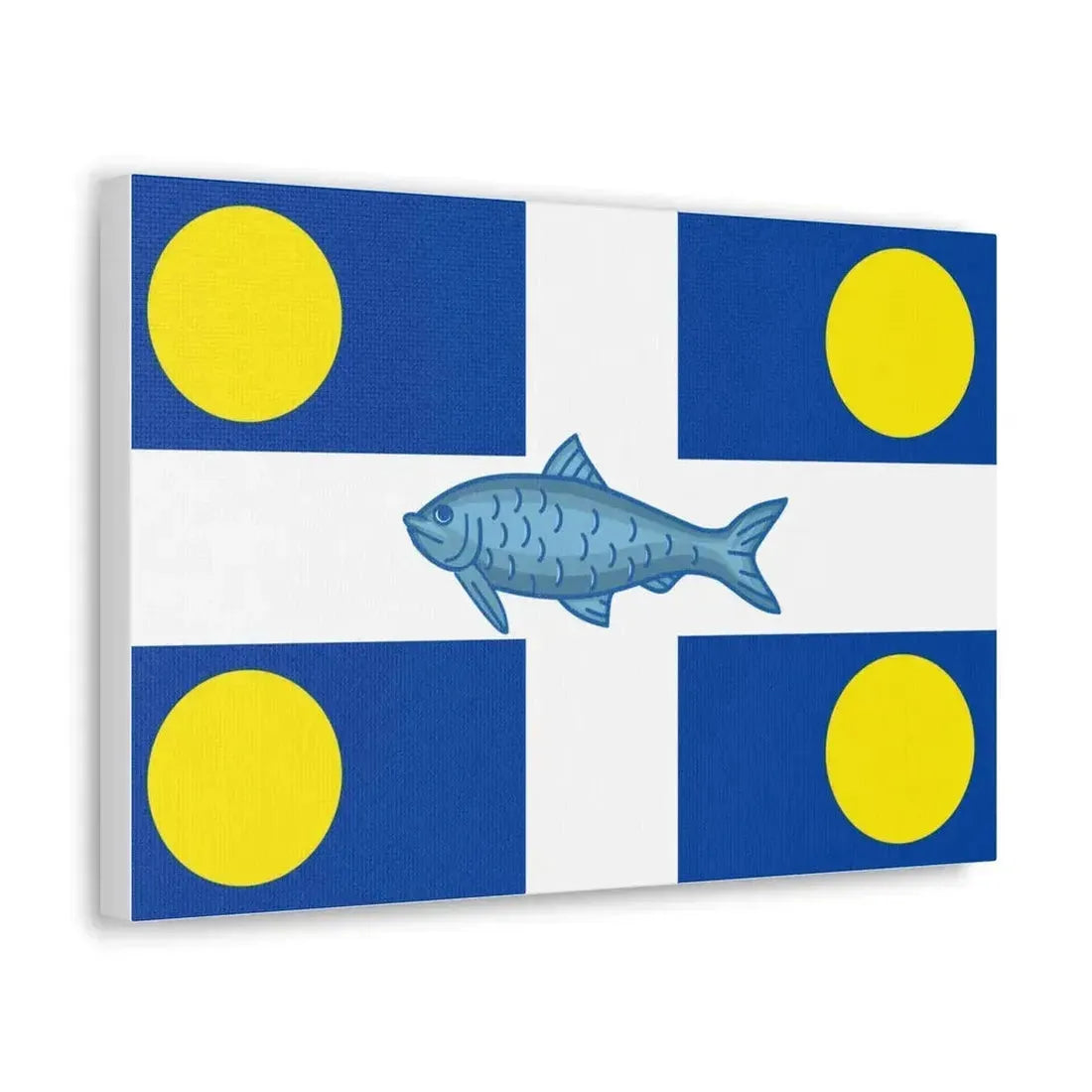 Flag of Fortune Newfoundland and Labrador Canada - Canvas Wall Art - The Sticker Space
