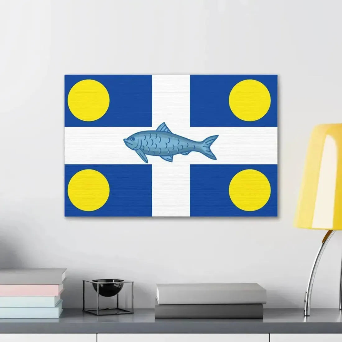 Flag of Fortune Newfoundland and Labrador Canada - Canvas Wall Art - The Sticker Space
