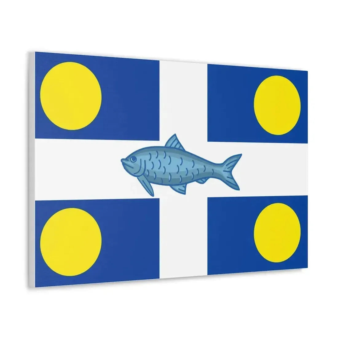 Flag of Fortune Newfoundland and Labrador Canada - Canvas Wall Art - The Sticker Space