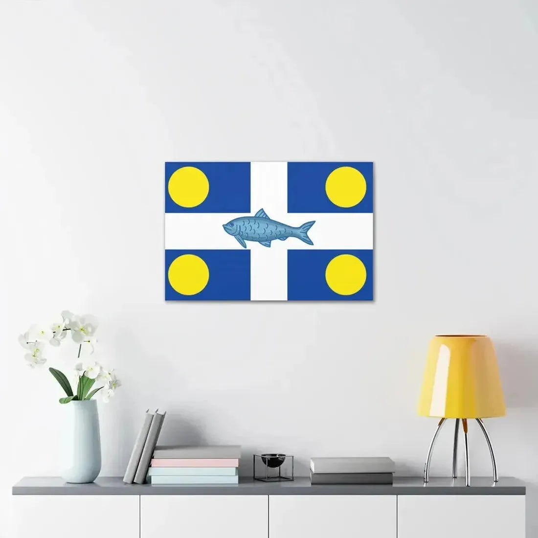 Flag of Fortune Newfoundland and Labrador Canada - Canvas Wall Art - The Sticker Space
