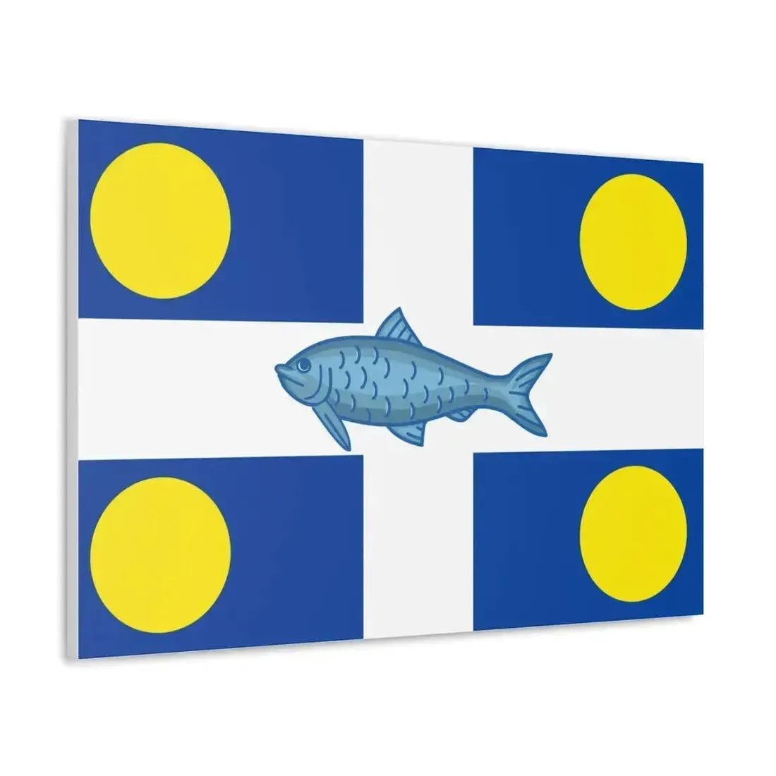 Flag of Fortune Newfoundland and Labrador Canada - Canvas Wall Art - The Sticker Space