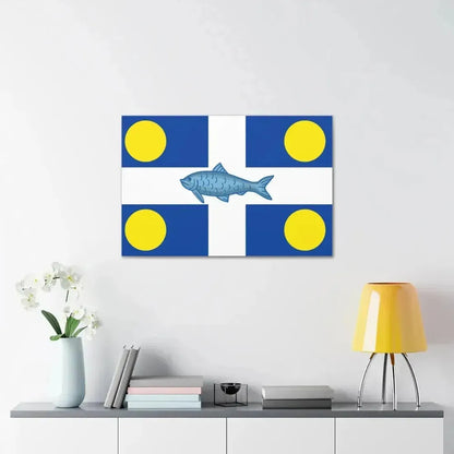 Flag of Fortune Newfoundland and Labrador Canada - Canvas Wall Art - The Sticker Space