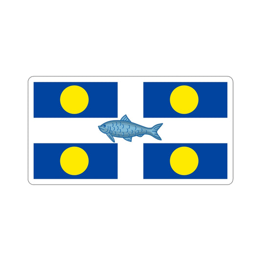 Flag of Fortune Newfoundland and Labrador Canada STICKER Vinyl Die-Cut Decal-6 Inch-The Sticker Space