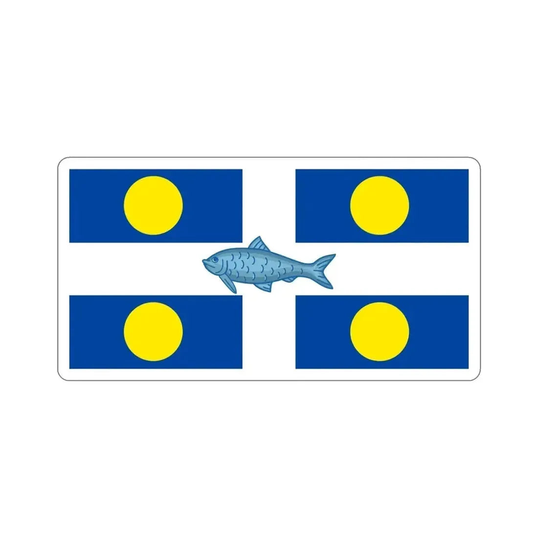 Flag of Fortune Newfoundland and Labrador Canada STICKER Vinyl Die-Cut Decal - The Sticker Space