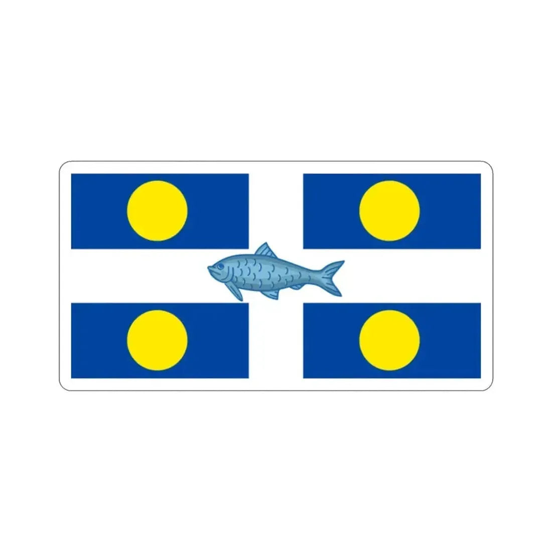 Flag of Fortune Newfoundland and Labrador Canada STICKER Vinyl Die-Cut Decal - The Sticker Space
