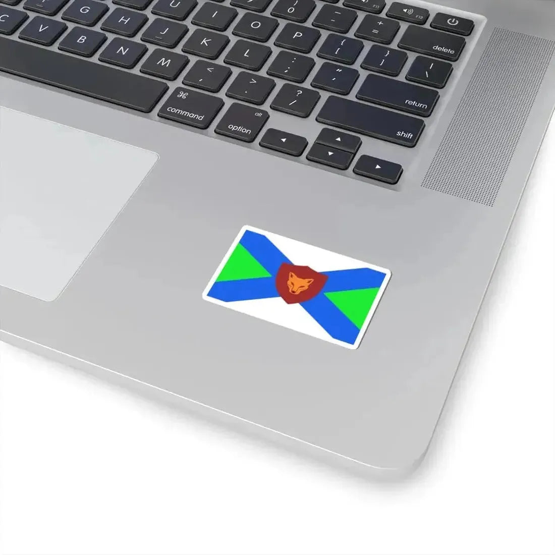 Flag of Fox River Grove Illinois (United States) STICKER Vinyl Kiss-Cut Decal - The Sticker Space