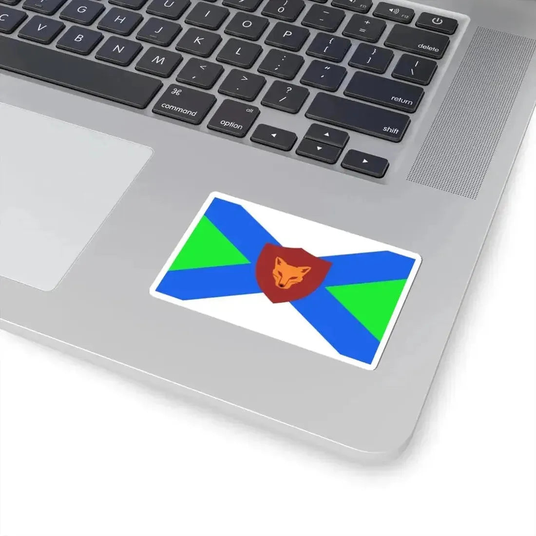 Flag of Fox River Grove Illinois (United States) STICKER Vinyl Kiss-Cut Decal - The Sticker Space