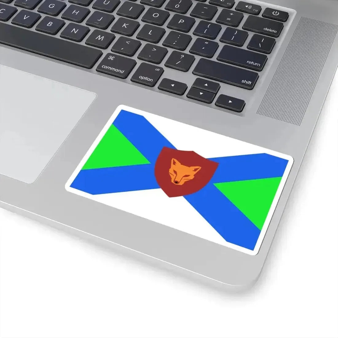 Flag of Fox River Grove Illinois (United States) STICKER Vinyl Kiss-Cut Decal - The Sticker Space