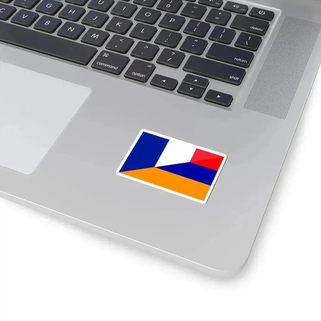 Flag of France and Armenia (Armenia) STICKER Vinyl Kiss-Cut Decal - The Sticker Space
