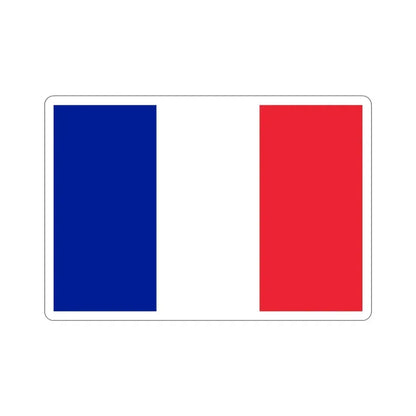 Flag of France STICKER Vinyl Die-Cut Decal 3 Inch - The Sticker Space