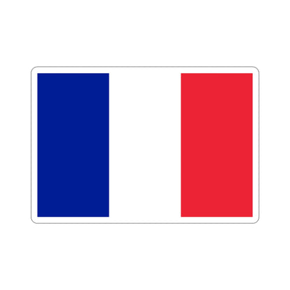 Flag of France STICKER Vinyl Die-Cut Decal-4 Inch-The Sticker Space