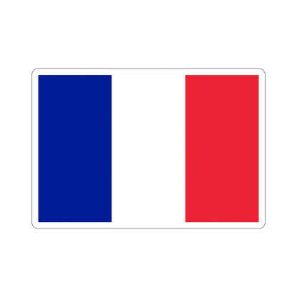 Flag of France STICKER Vinyl Die-Cut Decal-5 Inch-The Sticker Space