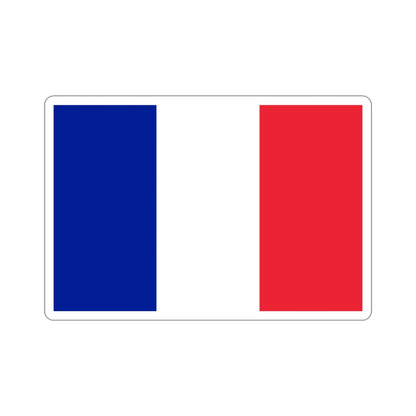 Flag of France STICKER Vinyl Die-Cut Decal-6 Inch-The Sticker Space