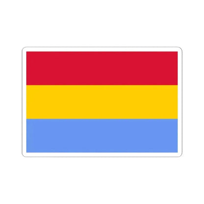 Flag of Francisco de Miranda 1801 (Colombia) STICKER Vinyl Kiss-Cut Decal 2 Inch White - The Sticker Space