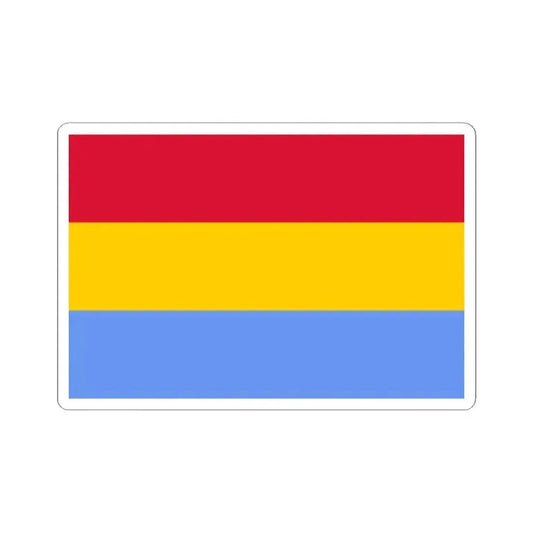 Flag of Francisco de Miranda 1801 (Colombia) STICKER Vinyl Kiss-Cut Decal 2 Inch White - The Sticker Space