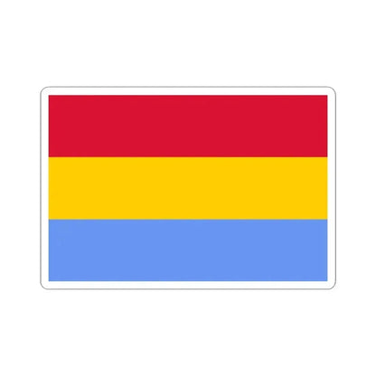 Flag of Francisco de Miranda 1801 (Colombia) STICKER Vinyl Kiss-Cut Decal 3 Inch White - The Sticker Space