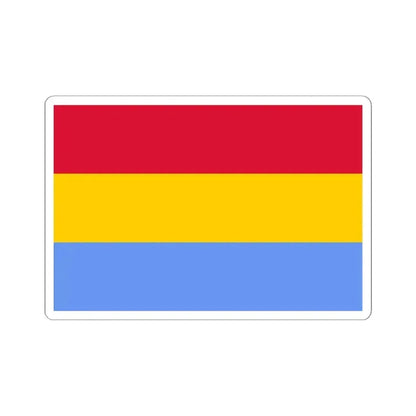Flag of Francisco de Miranda 1801 (Colombia) STICKER Vinyl Kiss-Cut Decal 6 Inch White - The Sticker Space