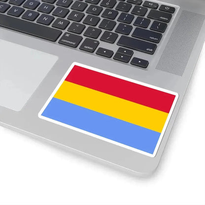 Flag of Francisco de Miranda 1801 (Colombia) STICKER Vinyl Kiss-Cut Decal - The Sticker Space