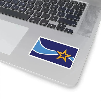 Flag of Frankfort Kentucky (United States) STICKER Vinyl Kiss-Cut Decal - The Sticker Space
