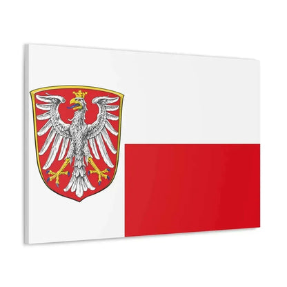Flag of Frankfurt am Main Germany - Canvas Wall Art - The Sticker Space