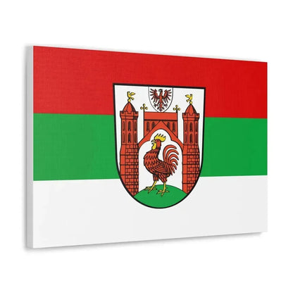 Flag of Frankfurt an der Oder Germany - Canvas Wall Art - The Sticker Space