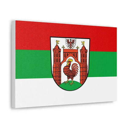 Flag of Frankfurt an der Oder Germany - Canvas Wall Art - The Sticker Space