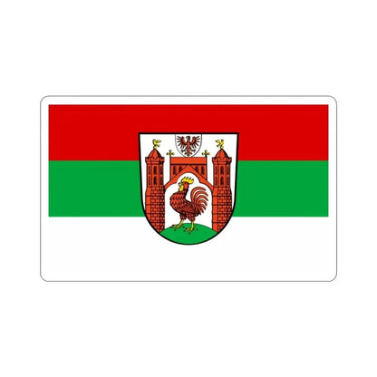 Flag of Frankfurt an der Oder Germany STICKER Vinyl Die-Cut Decal 2 Inch - The Sticker Space