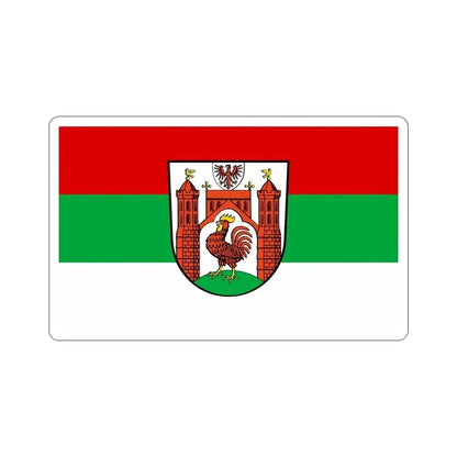 Flag of Frankfurt an der Oder Germany STICKER Vinyl Die-Cut Decal - The Sticker Space