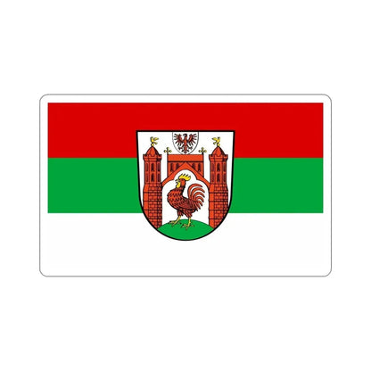 Flag of Frankfurt an der Oder Germany STICKER Vinyl Die-Cut Decal - The Sticker Space