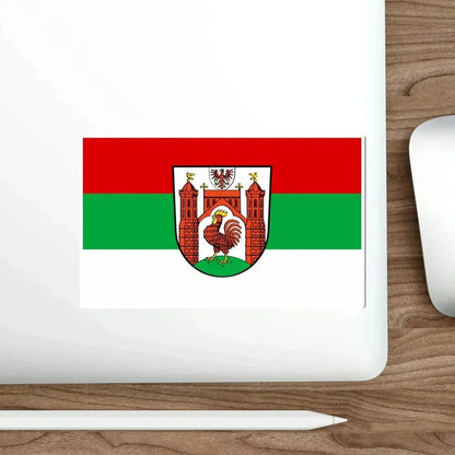 Flag of Frankfurt an der Oder Germany STICKER Vinyl Die-Cut Decal - The Sticker Space