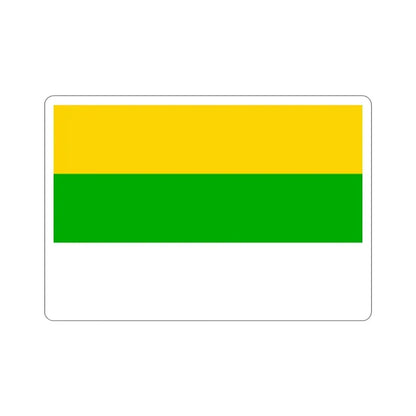 Flag of Františkovy Lázně Czech Republic STICKER Vinyl Die-Cut Decal 2 Inch - The Sticker Space