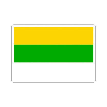 Flag of Františkovy Lázně Czech Republic STICKER Vinyl Die-Cut Decal 3 Inch - The Sticker Space