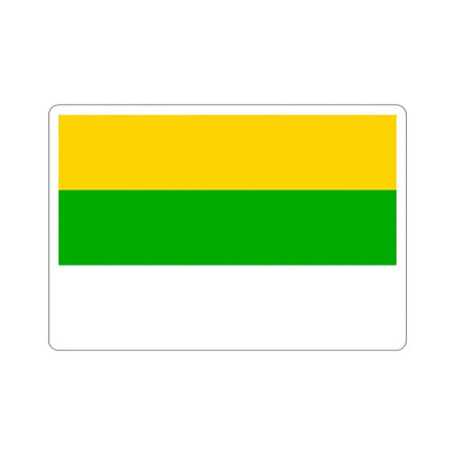 Flag of Františkovy Lázně Czech Republic STICKER Vinyl Die-Cut Decal 5 Inch - The Sticker Space