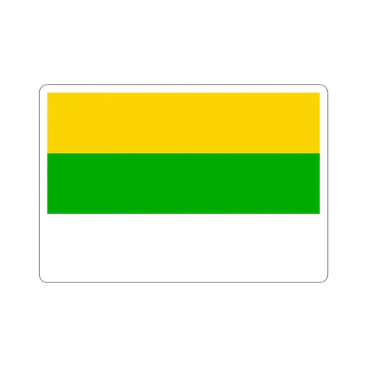 Flag of Františkovy Lázně Czech Republic STICKER Vinyl Die-Cut Decal 6 Inch - The Sticker Space