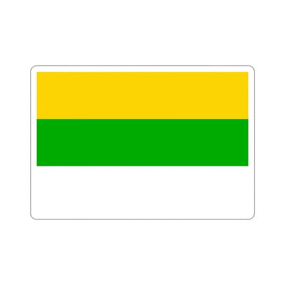 Flag of Františkovy Lázně Czech Republic STICKER Vinyl Die-Cut Decal 6 Inch - The Sticker Space