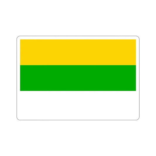 Flag of Františkovy Lázně Czech Republic STICKER Vinyl Die-Cut Decal 6 Inch - The Sticker Space