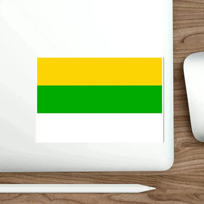 Flag of Františkovy Lázně Czech Republic STICKER Vinyl Die-Cut Decal - The Sticker Space