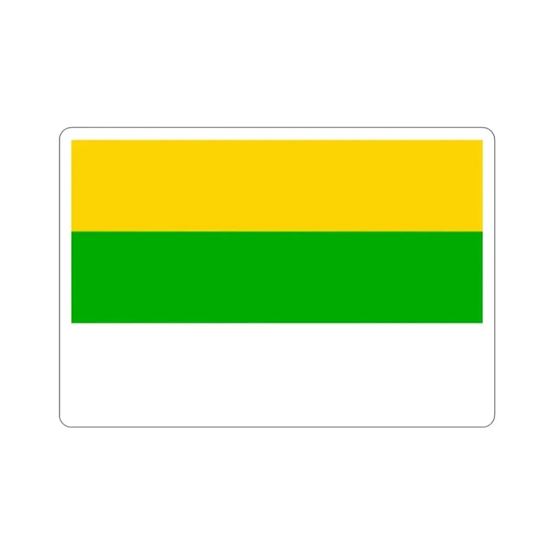 Flag of Františkovy Lázně Czech Republic STICKER Vinyl Die-Cut Decal - The Sticker Space