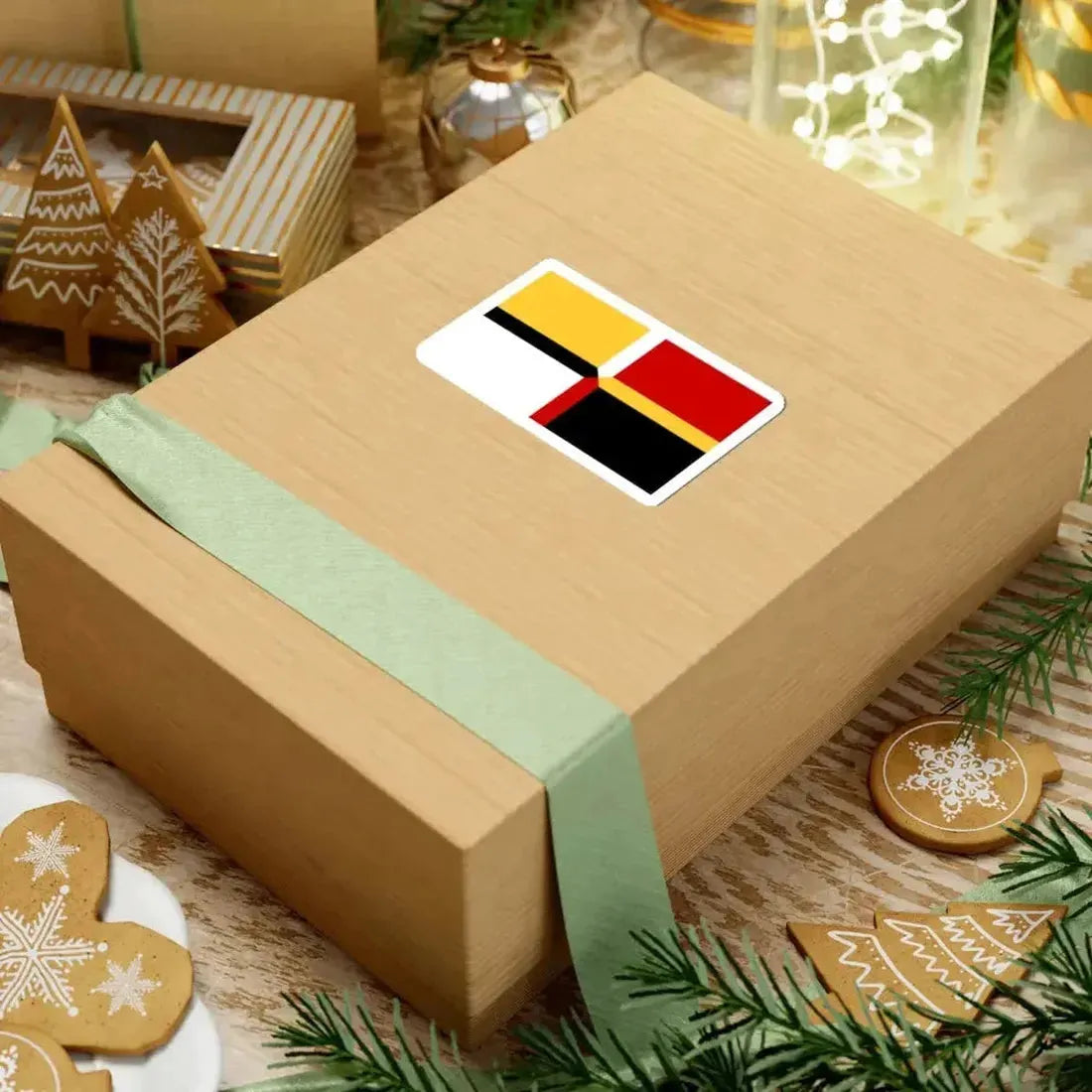 Flag of Frederick County Maryland (United States) STICKER Vinyl Kiss-Cut Decal - The Sticker Space