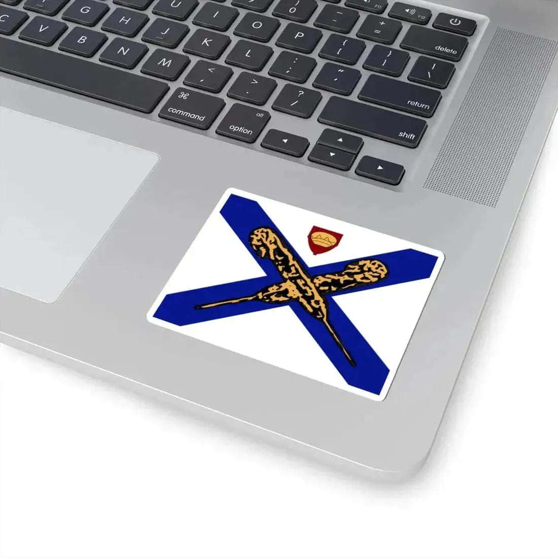 Flag of Fredericksburg Virginia (United States) STICKER Vinyl Kiss-Cut Decal - The Sticker Space