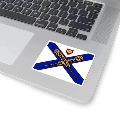 Flag of Fredericksburg Virginia (United States) STICKER Vinyl Kiss-Cut Decal - The Sticker Space