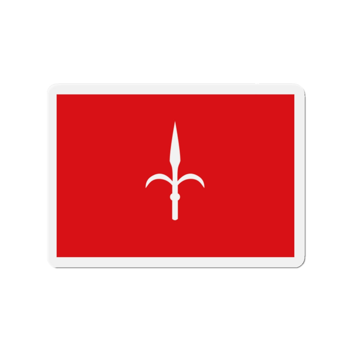 Flag of Free Territory of Trieste Italy - Die-Cut Magnet-2" x 2"-The Sticker Space